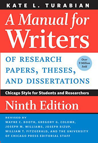 خرید و دانلود نسخه کامل کتاب A Manual for Writers of Research Papers  Theses  and Dissertations  Ninth Edition – Pdf