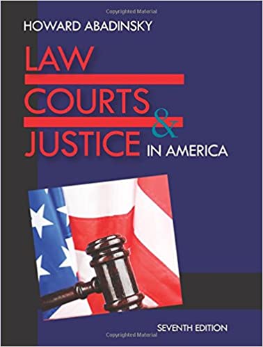 خرید و دانلود نسخه کامل کتاب Law  Courts  and Justice in America  Seventh Edition (7th Edition) – PDF