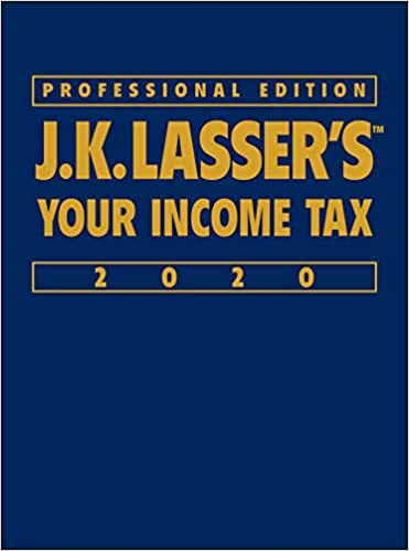 خرید و دانلود نسخه کامل کتاب J.K. Lasser s Your Income Tax 2020 – PDF