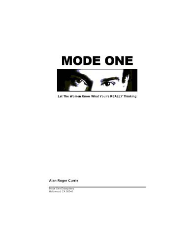 خرید و دانلود نسخه کامل کتاب Mode One: Let the Women Know What You  re REALLY Thinking – PDF