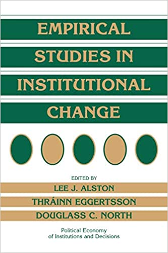 خرید و دانلود نسخه کامل کتاب Empirical Studies in Institutional Change (Political Economy of Institutions and Decisions)