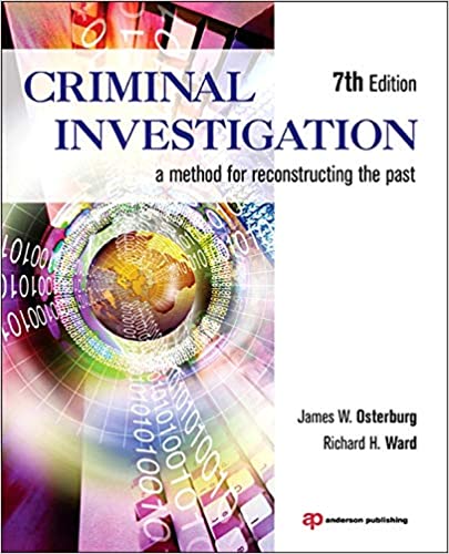 خرید و دانلود نسخه کامل کتاب Criminal Investigation: A Method for Reconstructing the Past (7th Edition) – PDF