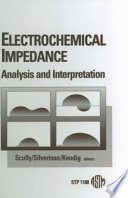 خرید و دانلود نسخه کامل کتاب Electrochemical Impedance: Analysis and Interpretation – Pdf