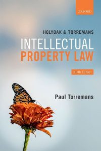 خرید و دانلود نسخه کامل کتاب Holyoak and Torremans Intellectual Property Law (9th Edition) – + pdf