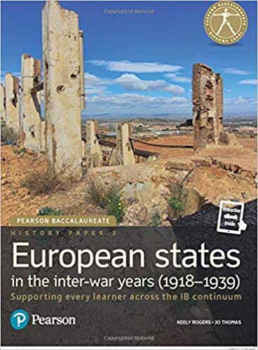 خرید و دانلود نسخه کامل کتاب Pearson Baccalaureate History Paper 3: European states in the inter-war years (1918-1939) –