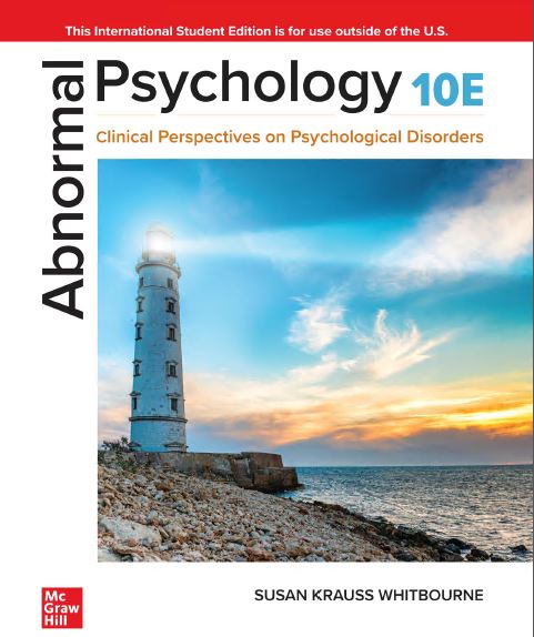 خرید و دانلود نسخه کامل کتاب Abnormal Psychology: Clinical Perspectives on Psychological Disorders (10th Edition) – Pdf