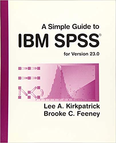 خرید و دانلود نسخه کامل کتاب A Simple Guide to IBM SPSS Statistics – version 23.0 (14th Edition) – Pdf