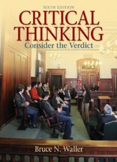 خرید و دانلود نسخه کامل کتاب CRITICAL THINKING (6th Edition) – PDF