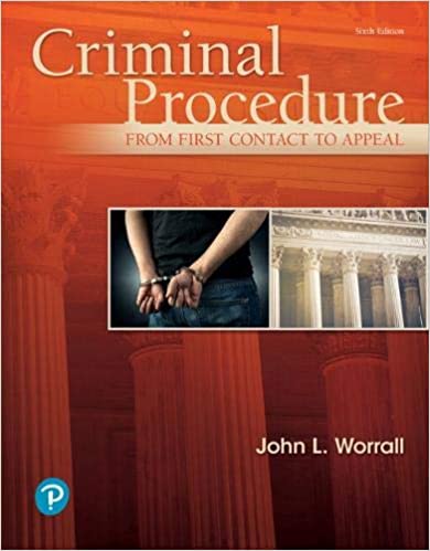 خرید و دانلود نسخه کامل کتاب Criminal Procedure: From First Contact to Appeal (6th Edition) – pdf