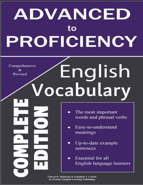 خرید و دانلود نسخه کامل کتاب English Advanced to Proficiency Vocabulary (Complete Edition) – PDF