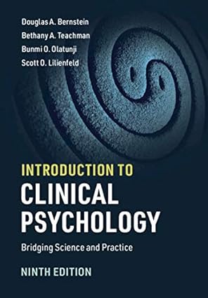 خرید و دانلود نسخه کامل کتاب Introduction to Clinical Psychology: Bridging Science and Practice (9th Edition) – Pdf