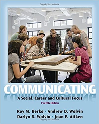 خرید و دانلود نسخه کامل کتاب Communicating: A Social  Career  and Cultural Focus (12th Edition) – Pdf