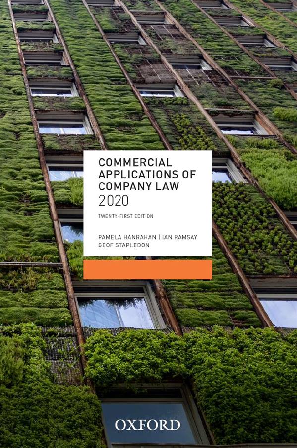 خرید و دانلود نسخه کامل کتاب Commercial Applications of Company Law 2020 (21st Edition)