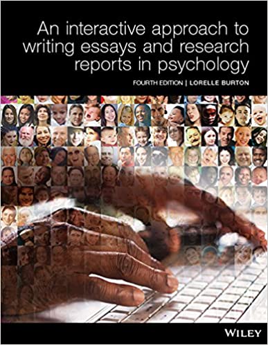 خرید و دانلود نسخه کامل کتاب An Interactive Approach to Writing Essays and Research Reports in Psychology (4th edition)