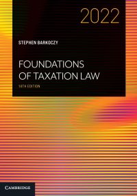 خرید و دانلود نسخه کامل کتاب Foundations of Taxation Law 2022 (14th Edition) – Pdf +