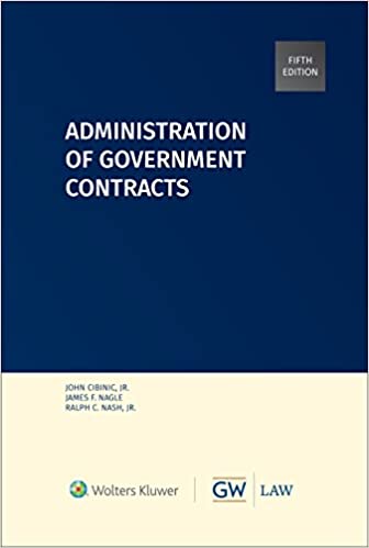 خرید و دانلود نسخه کامل کتاب Administration of Government Contracts (5th Edition) – + pdf
