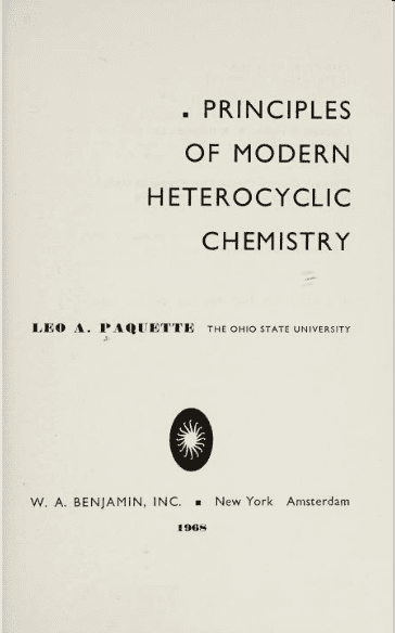 خرید و دانلود نسخه کامل کتاب Principles of Modern Heterocyclic Chemistry – Pdf