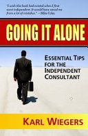 خرید و دانلود نسخه کامل کتاب Going It Alone: Essential Tips for the Independent Consultant – + Pdf
