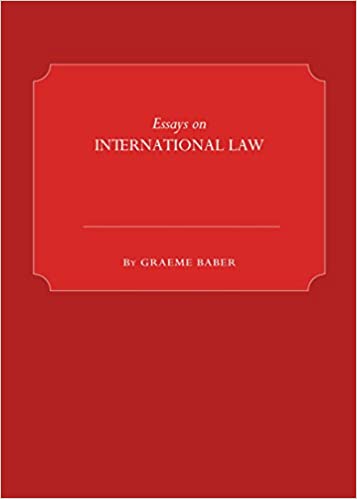 خرید و دانلود نسخه کامل کتاب Essays on International Law (9781443843782) – PDF