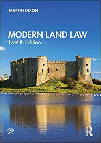 خرید و دانلود نسخه کامل کتاب Modern Land Law (12th Edition) – PDF