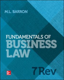 خرید و دانلود نسخه کامل کتاب Fundamentals of Business Law (7th edition)