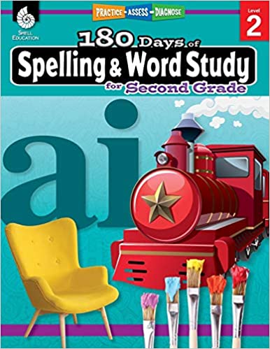 خرید و دانلود نسخه کامل کتاب 180 Days of Spelling and Word Study Grade 2 – Daily Spelling Workbook for Classroom and Hom