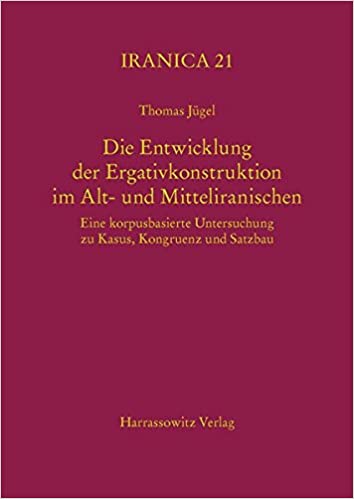 خرید و دانلود نسخه کامل کتاب Die Entwicklung der Ergativkonstruktion im Alt- und Mitteliranischen: Eine korpusbasierte U