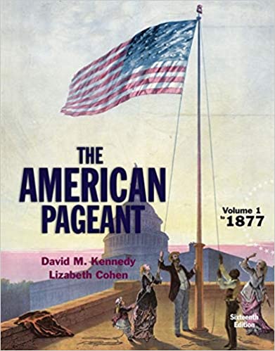 خرید و دانلود نسخه کامل کتاب American Pageant  Volume 1 (16th Edition) – PDF