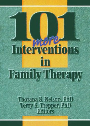 خرید و دانلود نسخه کامل کتاب 101 more interventions in family therapy – PDF