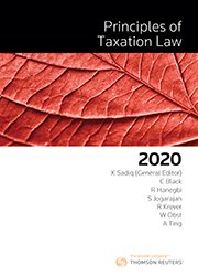 خرید و دانلود نسخه کامل کتاب Principles of Taxation Law 2020