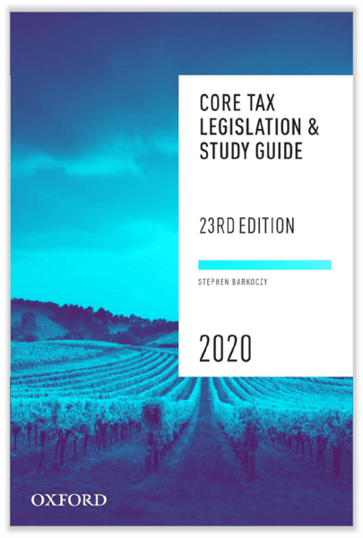 خرید و دانلود نسخه کامل کتاب Core Tax Legislation and Study Guide 2020 (23rd Edition) – Pdf