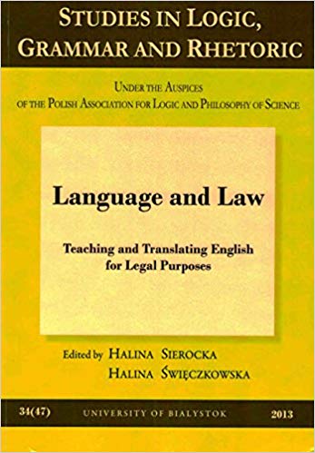 خرید و دانلود نسخه کامل کتاب Language and law