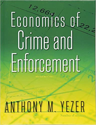 خرید و دانلود نسخه کامل کتاب Economics of Crime and Enforcement – Pdf