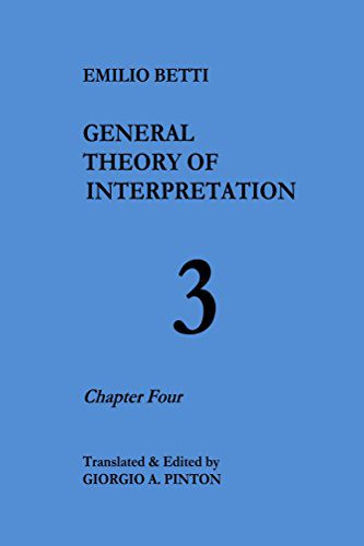 خرید و دانلود نسخه کامل کتاب General Theory of Interpretation: Chapter Four (vpl 3) – + Pdf