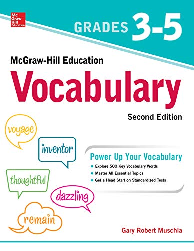 خرید و دانلود نسخه کامل کتاب McGraw-Hill Education Vocabulary Grades 3-5  (2nd Edition) – + pdf