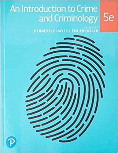 خرید و دانلود نسخه کامل کتاب An Introduction to Crime and Criminology 9781488615795 (5th ٍEdition) – PDF
