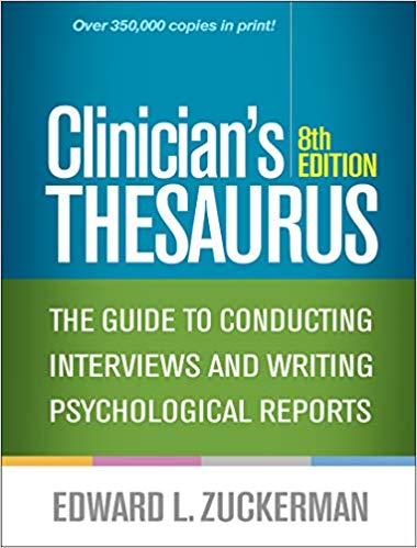 خرید و دانلود نسخه کامل کتاب Clinician s Thesaurus  The Guide to Conducting Interviews and Writing Psychological Reports