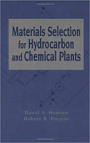 خرید و دانلود نسخه کامل کتاب Materials Selection for Hydrocarbon and Chemical Plants