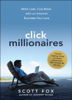خرید و دانلود نسخه کامل کتاب Click millionaires: Work less  live more with an internet business you love – PDF