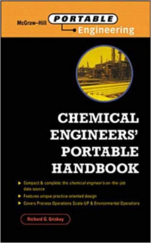 خرید و دانلود نسخه کامل کتاب Chemical engineers  portable handbook – Pdf