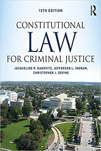 خرید و دانلود نسخه کامل کتاب Constitutional Law for Criminal Justice (15th Edition) – PDF