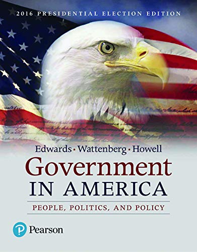 خرید و دانلود نسخه کامل کتاب Government in America: People  Politics  and Policy  2016 Presidential Election Edition (17