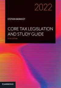 خرید و دانلود نسخه کامل کتاب Core Tax Legislation and Study Guide 2022 Core Tax Legislation and Study Guide 2022 (25th E