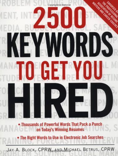 خرید و دانلود نسخه کامل کتاب 2500 Keywords to Get You Hired – PDF