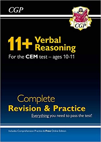 خرید و دانلود نسخه کامل کتاب New 11+ CEM Verbal Reasoning Complete Revision and Practice – Ages 10-11 (with Online Editi