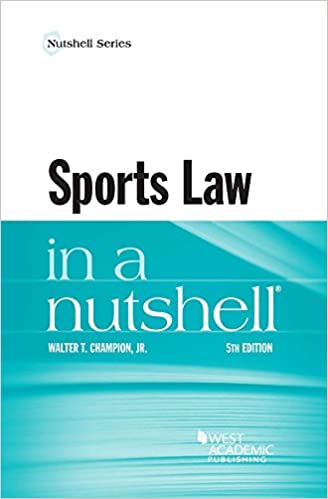 خرید و دانلود نسخه کامل کتاب Sports Law in a Nutshell (Nutshells) 5th Edition – + PDF