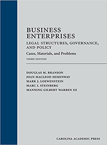 خرید و دانلود نسخه کامل کتاب Business Enterprises–Legal Structures  Governance  and Policy Cases  Materials  and Proble