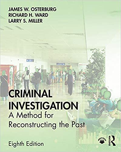 خرید و دانلود نسخه کامل کتاب Criminal Investigation: A Method for Reconstructing the Past (8th Edition) [2019] – PDF