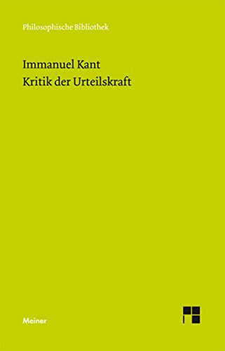 خرید و دانلود نسخه کامل کتاب Kritik der Urteilskraft (Philosophische Bibliothek 507) (German Edition) – PDF