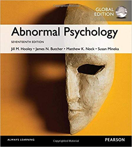خرید و دانلود نسخه کامل کتاب Abnormal Psychology  Global Edition (17th edition) – PDF